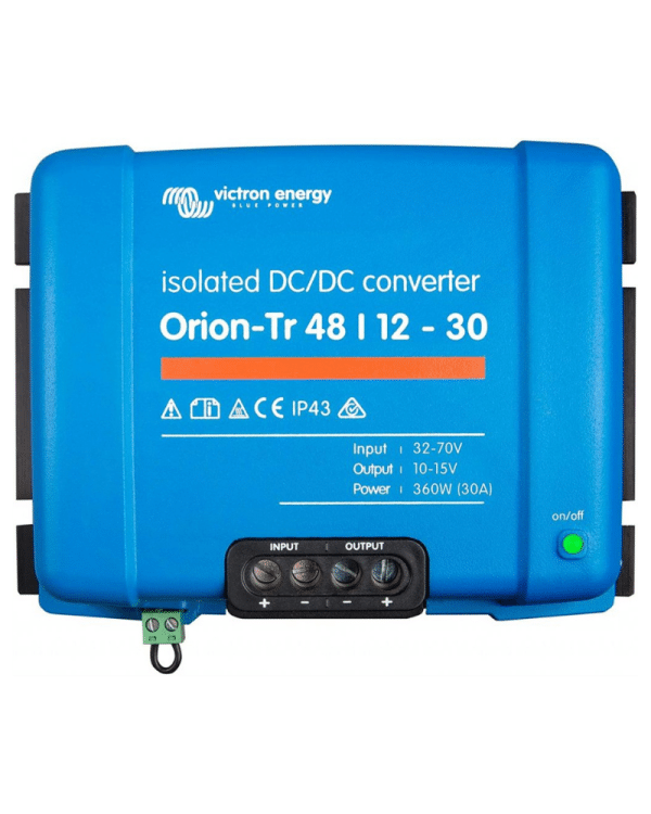 Victron Energy Orion-Tr IP43 48/12-Volt 30 amp 360-Watt DC-DC Converter