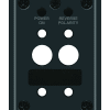 Blue Sea Systems A-Series Double Blank Mounting Panel