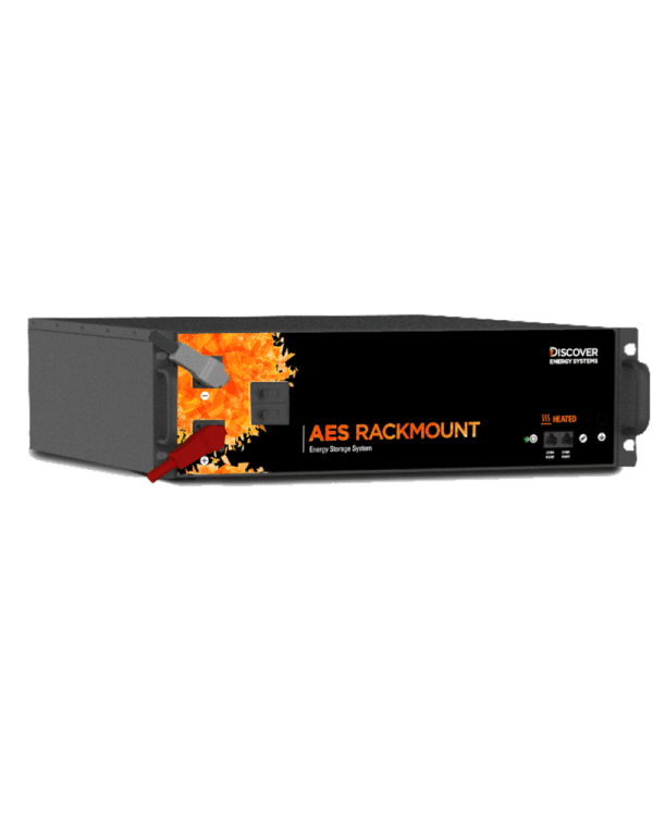 Discover AES Heated Rackmount 48V 100Ah 5.12kWh LiFePO4 Battery