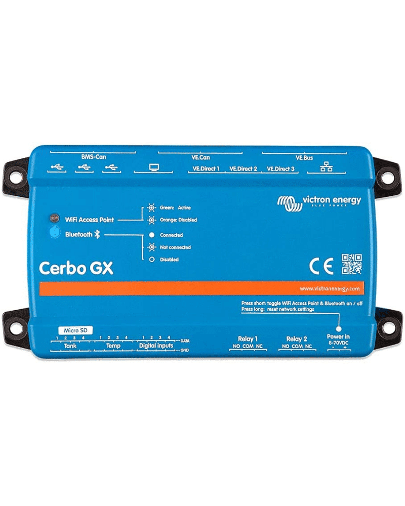 Victron Energy Cerbo Gx System Monitoring Control Rv Solar Connections