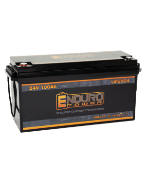 Enduro Power Baja Series 24V 100Ah Deep Cycle Lithium Battery