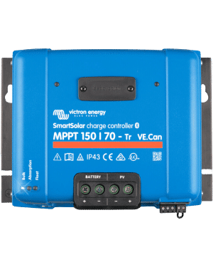 Victron SmartSolar MPPT 150/70 Tr VE.Can 12/24/36/48-Volt Solar Charge Controller (Bluetooth)