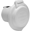 30 Amp 125V White Contour Power Inlet