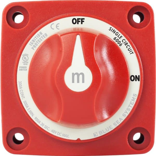 Blue Sea 6006 Mini ON-OFF Battery Switch