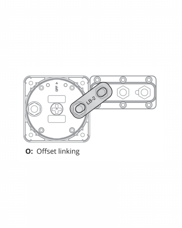 BEP Link Bar 779-LB-2 for 8 & 10mm studs