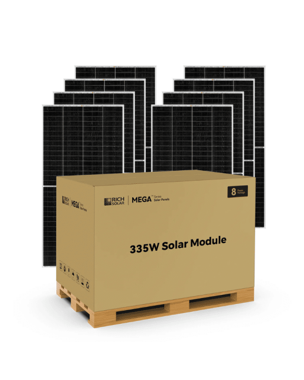 Rich Solar Mega 335W Panels – Pallet Options