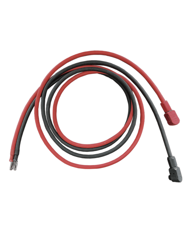 Epoch 4AWG 12 ft - Pluggable Battery Connector w/ 5/16" luggs for Server Rack Batteries Epoch 4AWG 12 ft - Pluggable Battery Connector w/ 5/16" luggs for Server Rack Batteries