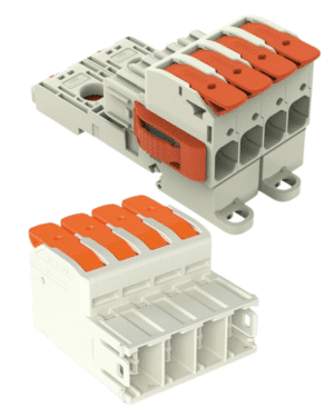 Inverter/Charger Bypass Adapter Kit | WAGO 4 Position | Lockable | DIN Compatible
