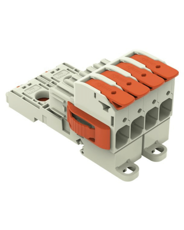 Inverter/Charger Bypass Adapter Kit | WAGO 4 Position | Lockable | DIN Compatible